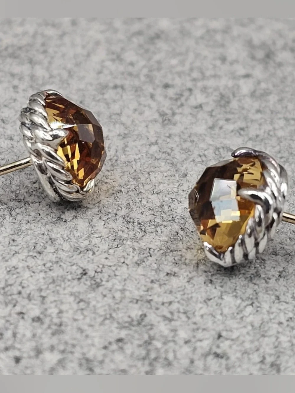David Yurman Chatelaine earrings in Citrine